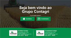 Desktop Screenshot of grupocontagri.com.br